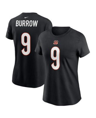 Joe Burrow Cincinnati Bengals Nike Player Name & Number Long Sleeve T-Shirt  - Black