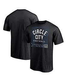 Men's Branded Black Indianapolis Colts Hometown My State T-shirt