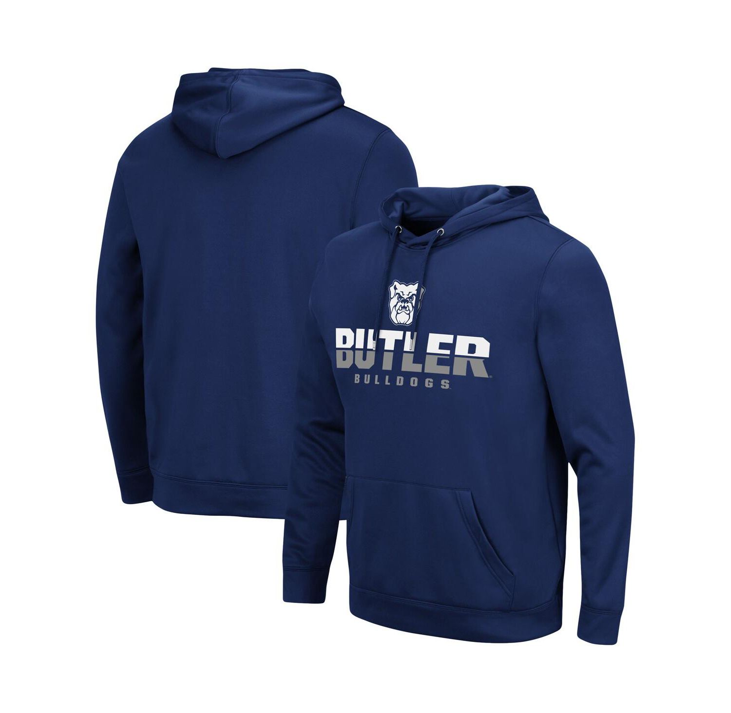 Men's Navy Butler Bulldogs Lantern Pullover Hoodie