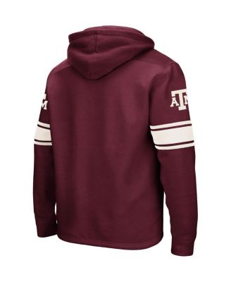 Men's Texas A&M Aggies 2.0 Lace-Up Logo Pullover Hoodie