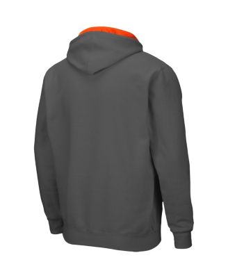Men's Charcoal Oregon State Beavers Arch & Logo 3.0 Full-Zip Hoodie