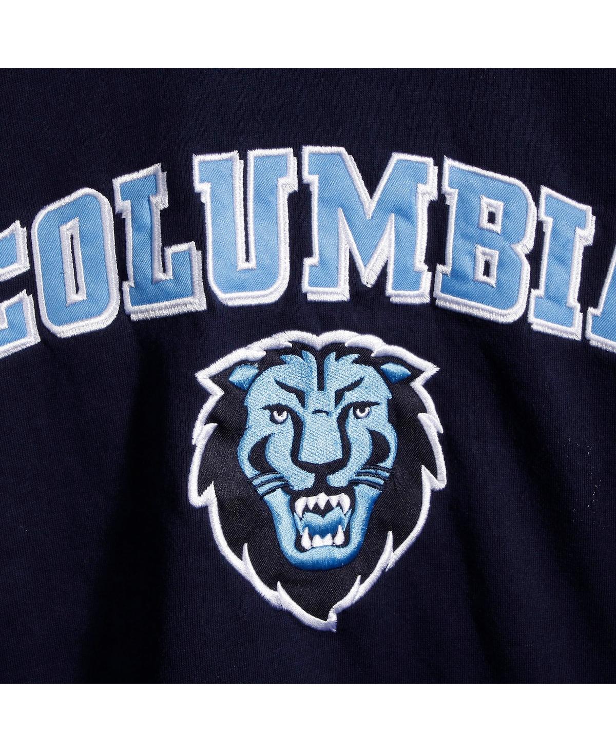 Colosseum Men's  Navy Columbia University Arch & Logo Sweatshirt In Navy
