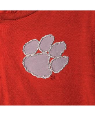 Toddler Boys Orange, Heather Gray Clemson Tigers Poppies Hoodie and Sweatpants Set