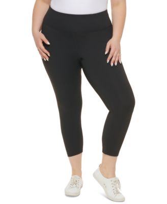 calvin klein performance plus size active leggings