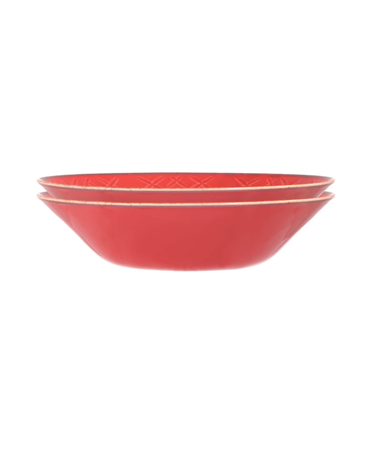 Christina Seasons 2-Piece Bowl Set - Red