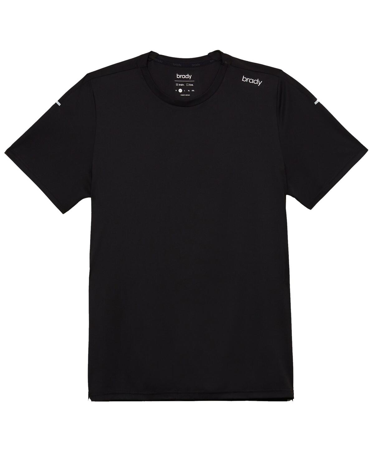 Men's Brady Black Cool Touch Performance T-shirt - Black