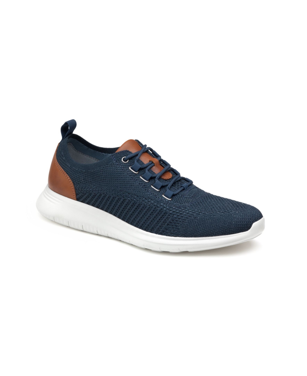 Johnston & Murphy Men's Amherst Knit U-throat Shoes Men's Shoes In Navy