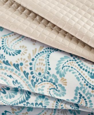 Charter Club Azure Paisley Comforter Sets, Created for Macy's