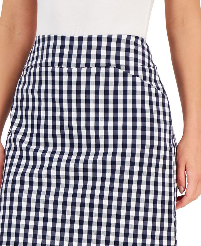 Charter Club Women's Gingham Skort, Created for Macy's Macy's