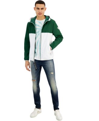 guess rain jacket mens
