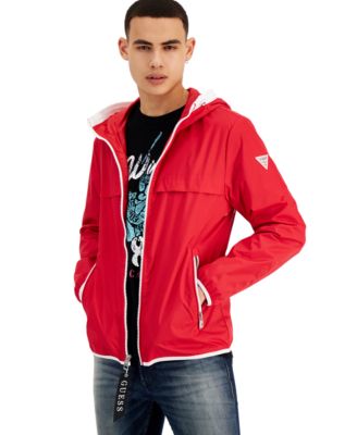 guess rain jacket mens