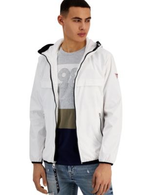 guess rain jacket mens