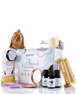 20-Pc. French Coconut Aromatherapy Home Spa Body Care Gift Set