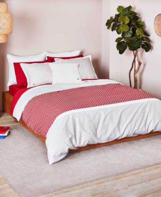 red duvet cover twin xl