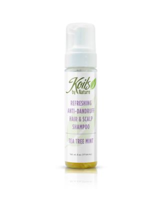 Koils by Nature - Refreshing Anti-Dandruff Hair & Scalp Tea Tree Mint Shampoo, 6 oz.