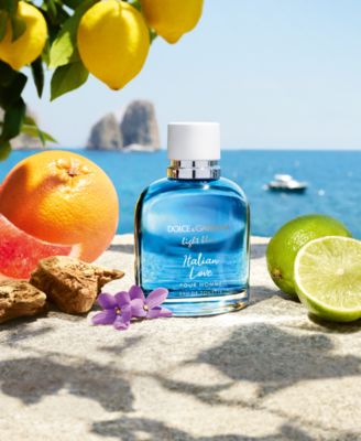 Dolce & Gabbana Men's Light Blue Italian Love Pour Homme Eau