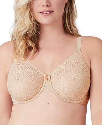 Wacoal Halo Lace Underwired Full Cup Bra UK 34E  851205 Wild Aster New Lingerie 