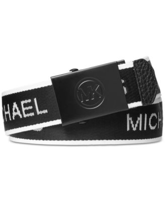 macys mens white belt