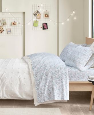 Novelty Printed Flannel 4-Pc. Sheet Set, Full