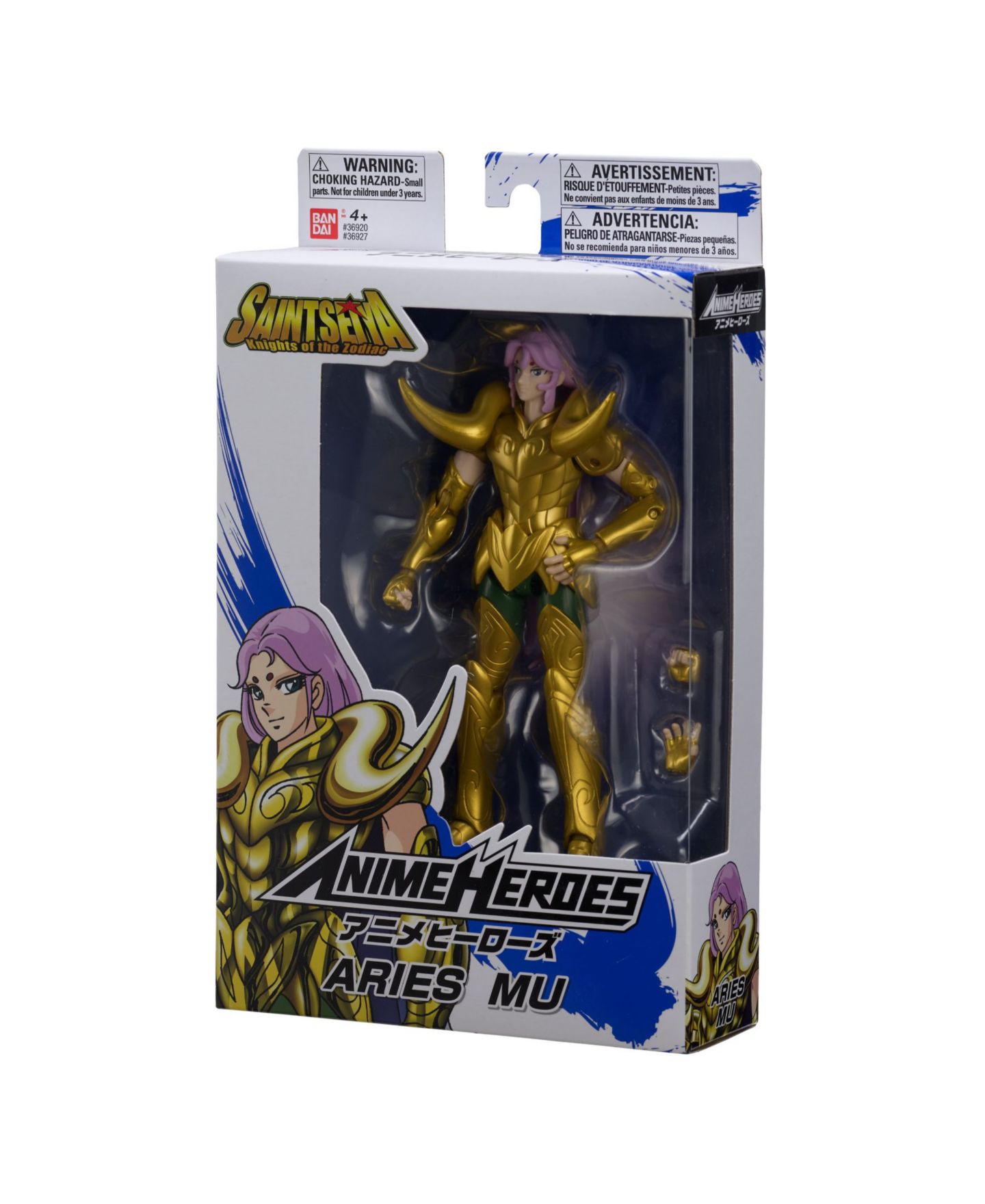 Детская фигурка Anime Heroes Knights of the Zodiac Aries MU 6.5" Action Figure — фото 9