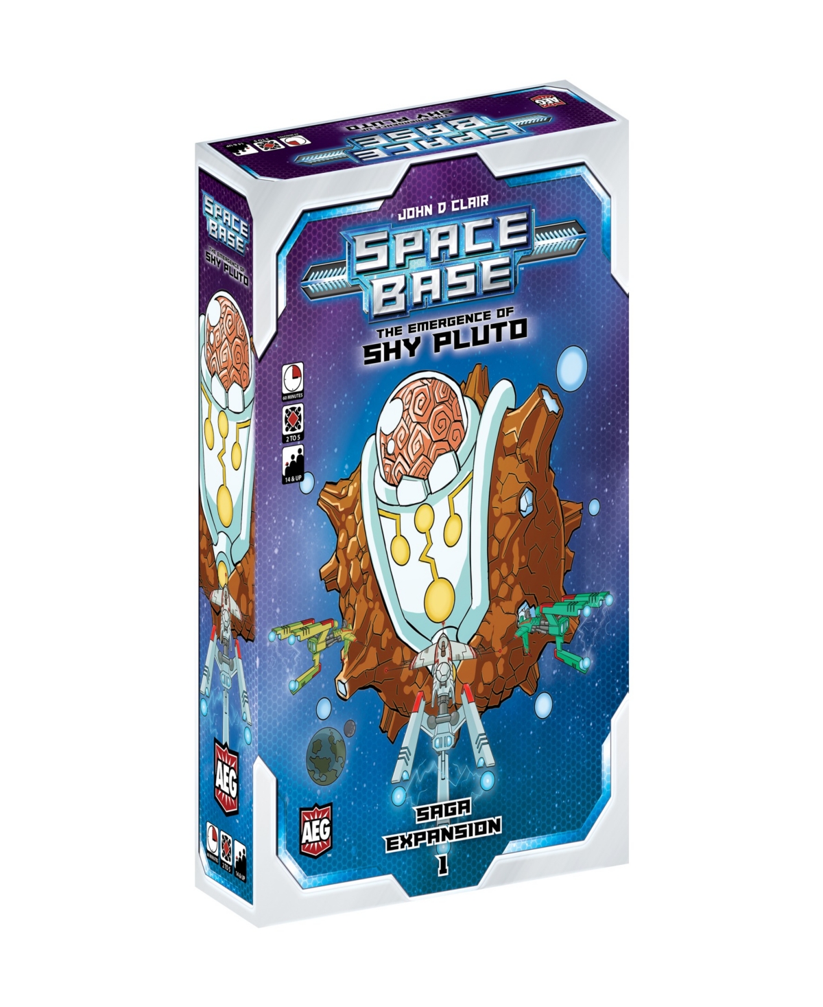 Alderac Entertainment Group Space Base The Emergence Of Shy Pluto Expansion Family Board Game In Multi