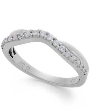 image of Enbracables Diamond Band in 14k White Gold (1/4 ct. t.w.)