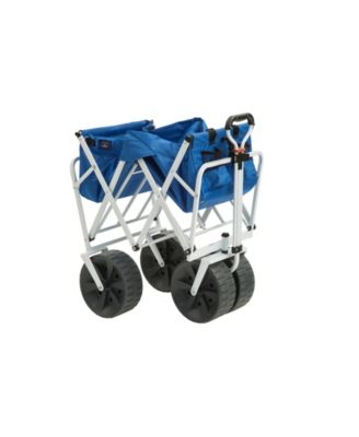 Chariot Pliable MacSports Beach Wagon - Capacité 68kg | 81x55x43cm | Pour Plage, Camping, Jardinage
