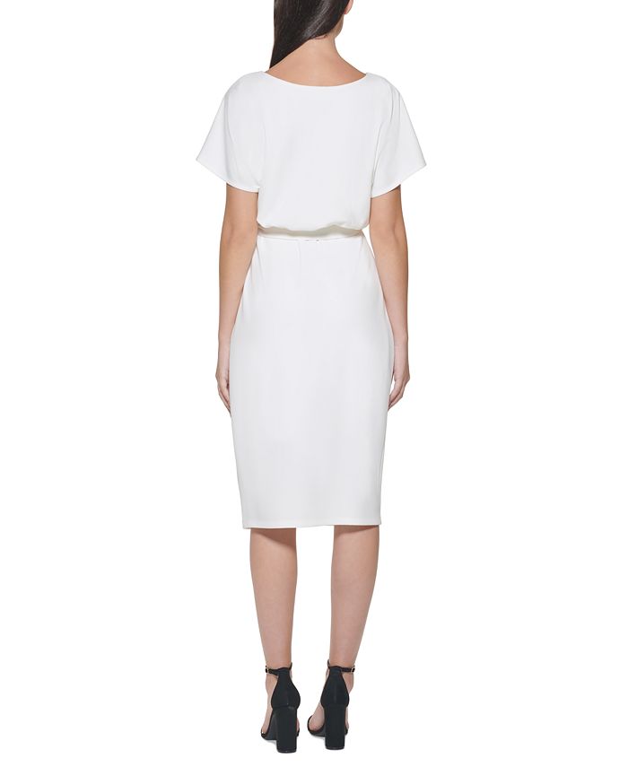 kensie Blouson Wrap Dress & Reviews - Dresses - Women - Macy's