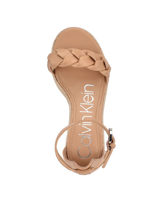 Calvin Klein Women's Thea Espadrille Wedge Sandals & Reviews Sandals