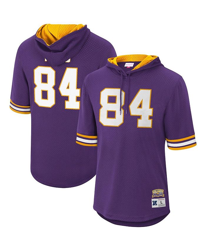 Mitchell & Ness Men's Randy Moss Purple Minnesota Vikings Retired Player  Mesh Name and Number Hoodie T-shirt - Macy's