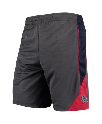 Men's Charcoal Gonzaga Bulldogs Turnover Team Shorts