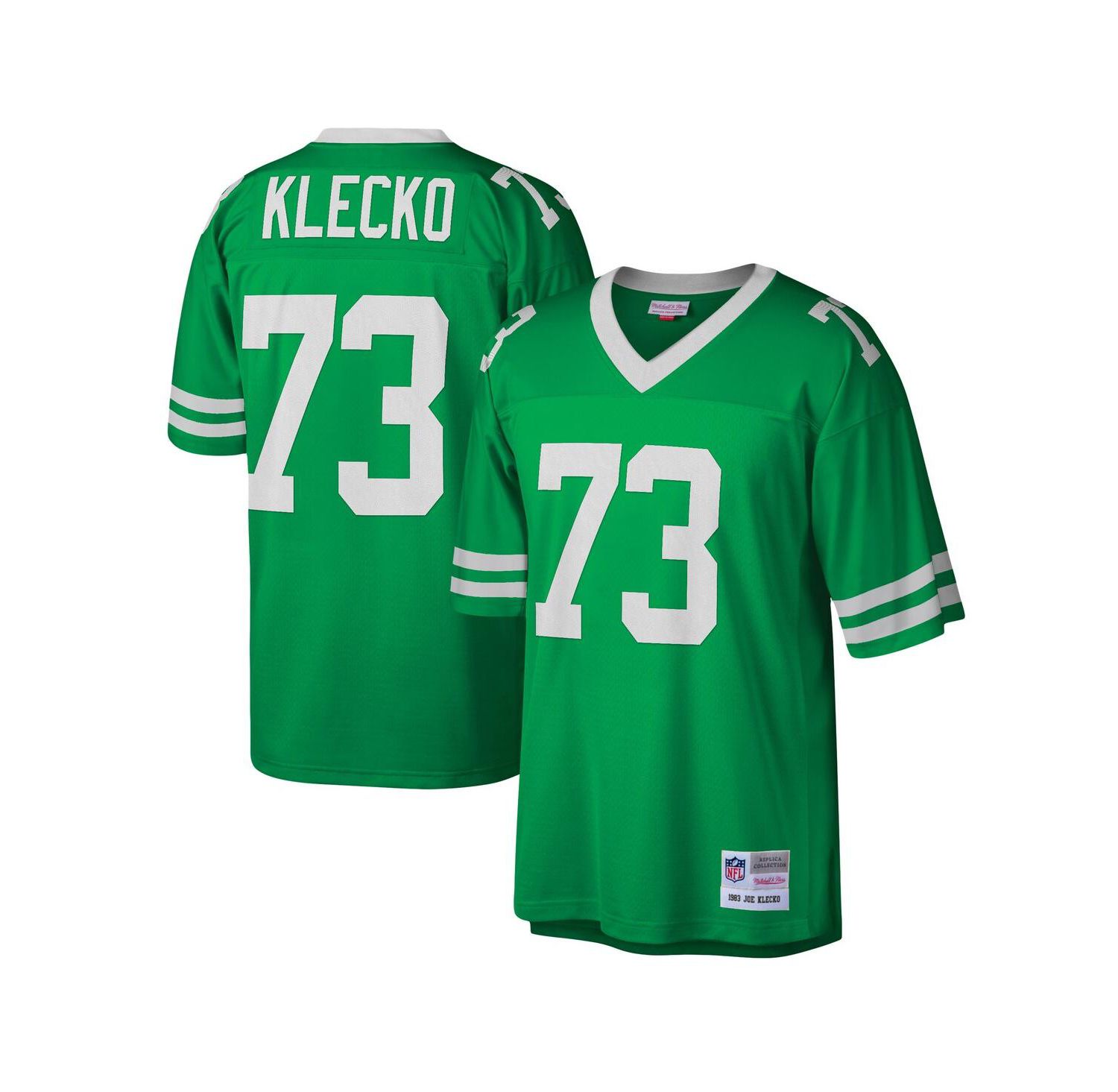 Men's Joe Klecko Kelly Green New York Jets Legacy Replica Jersey