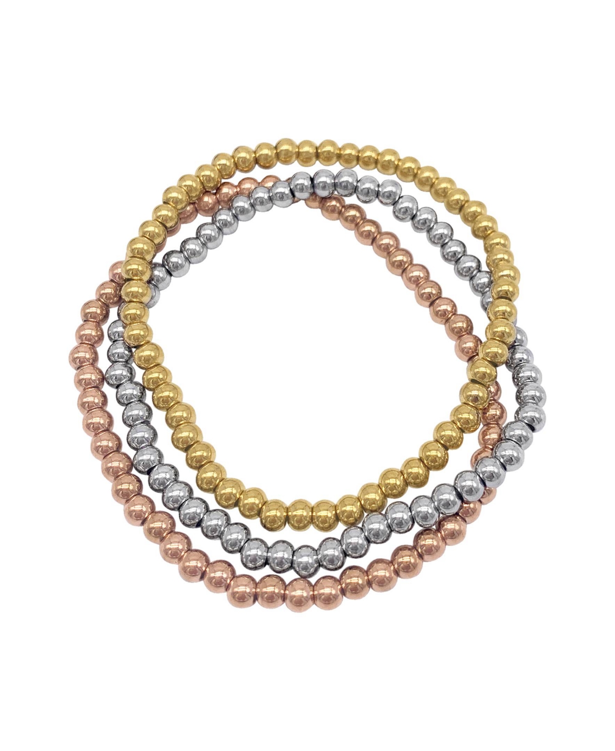 Trio Ball Bracelet - Yellow
