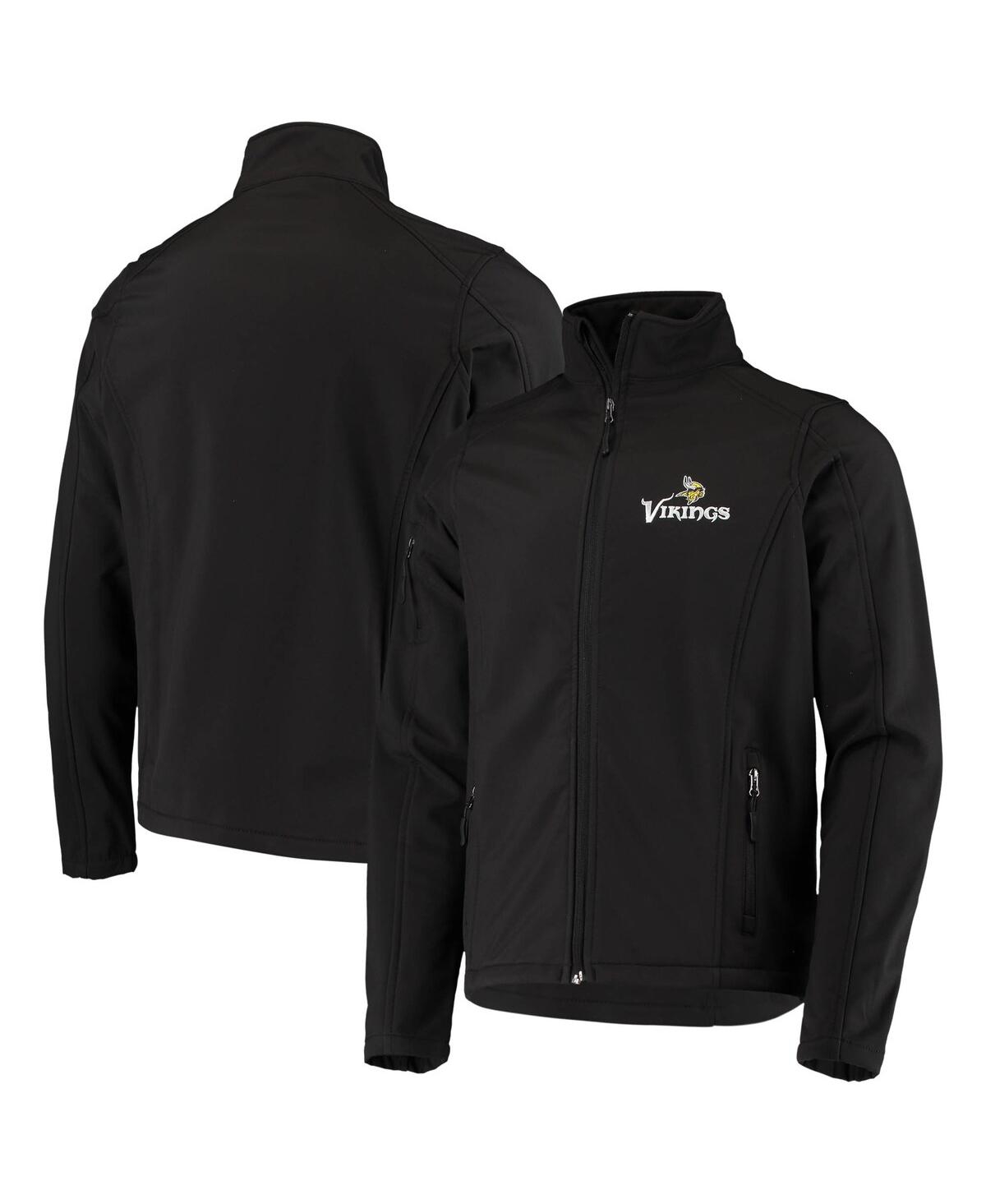Men's DunbrookeMinnesota Vikings Sonoma Softshell Full-Zip Jacket - Black