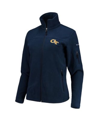 Women's Columbia Navy Georgia Tech Yellow Jackets Give Go Full-Zip