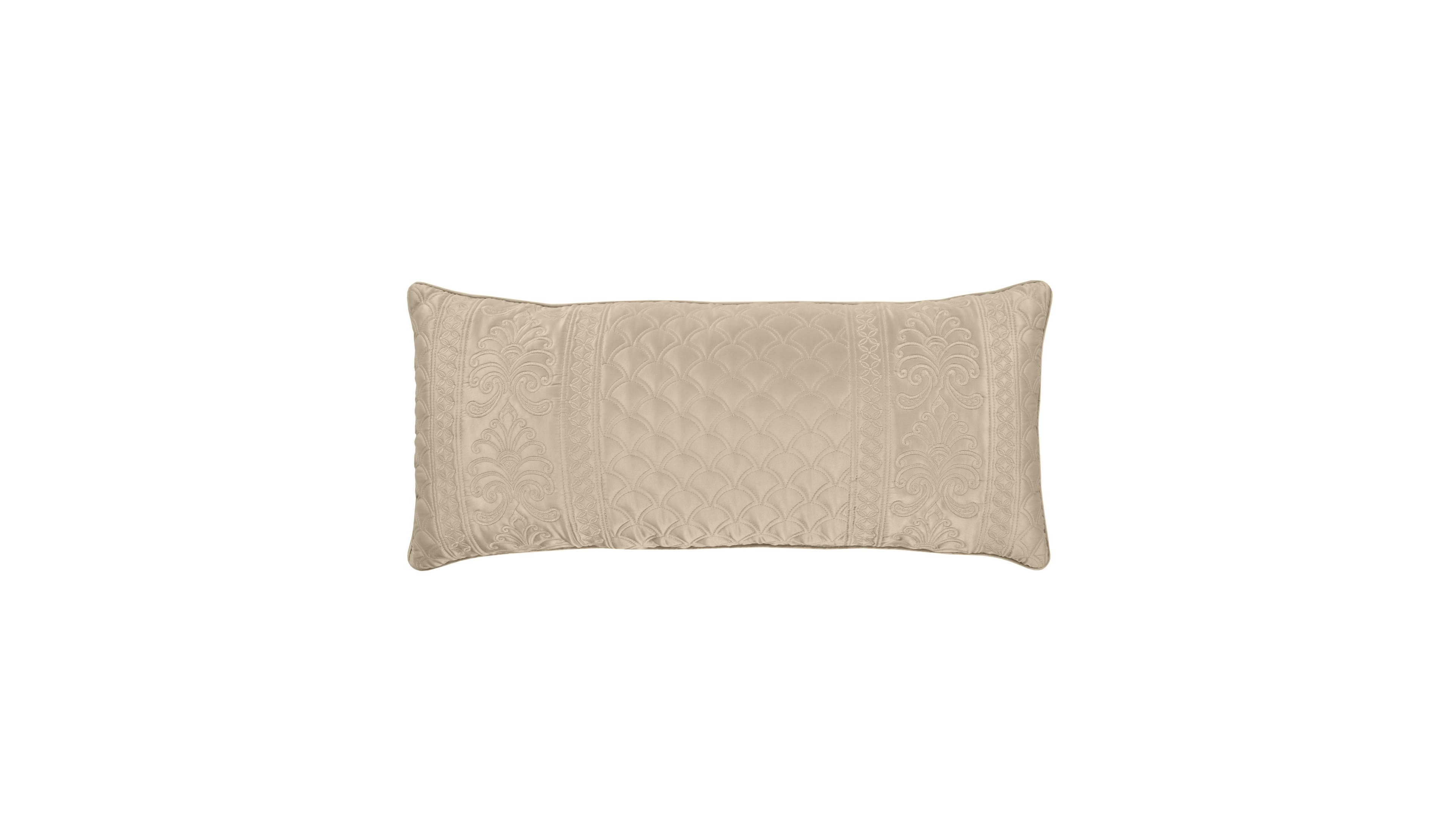 J Queen New York Lyndon Boudoir Decorative Pillow, 12" x 26"