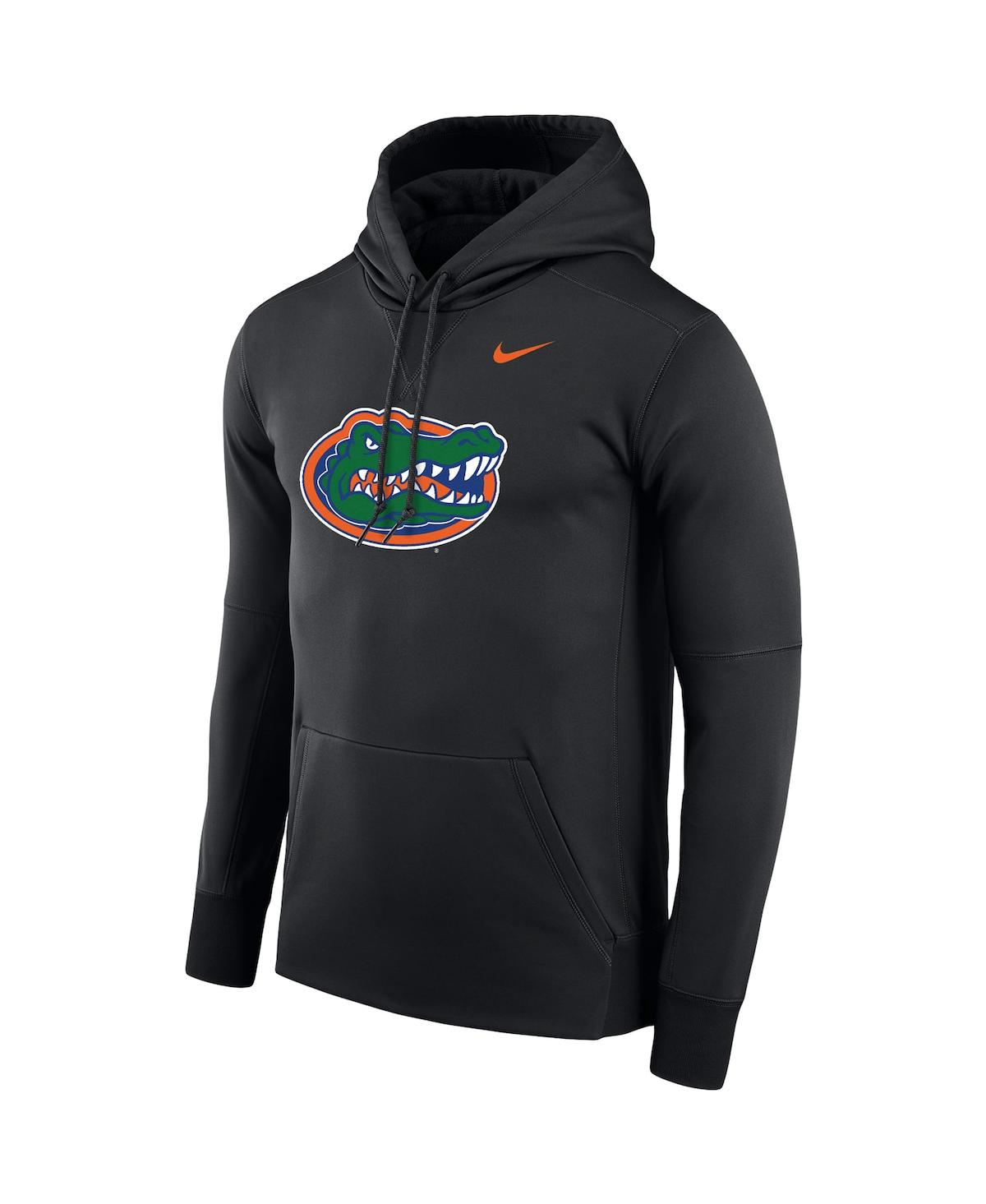 Shop Nike Men's  Black Florida Gators Performance Pullover Hoodie