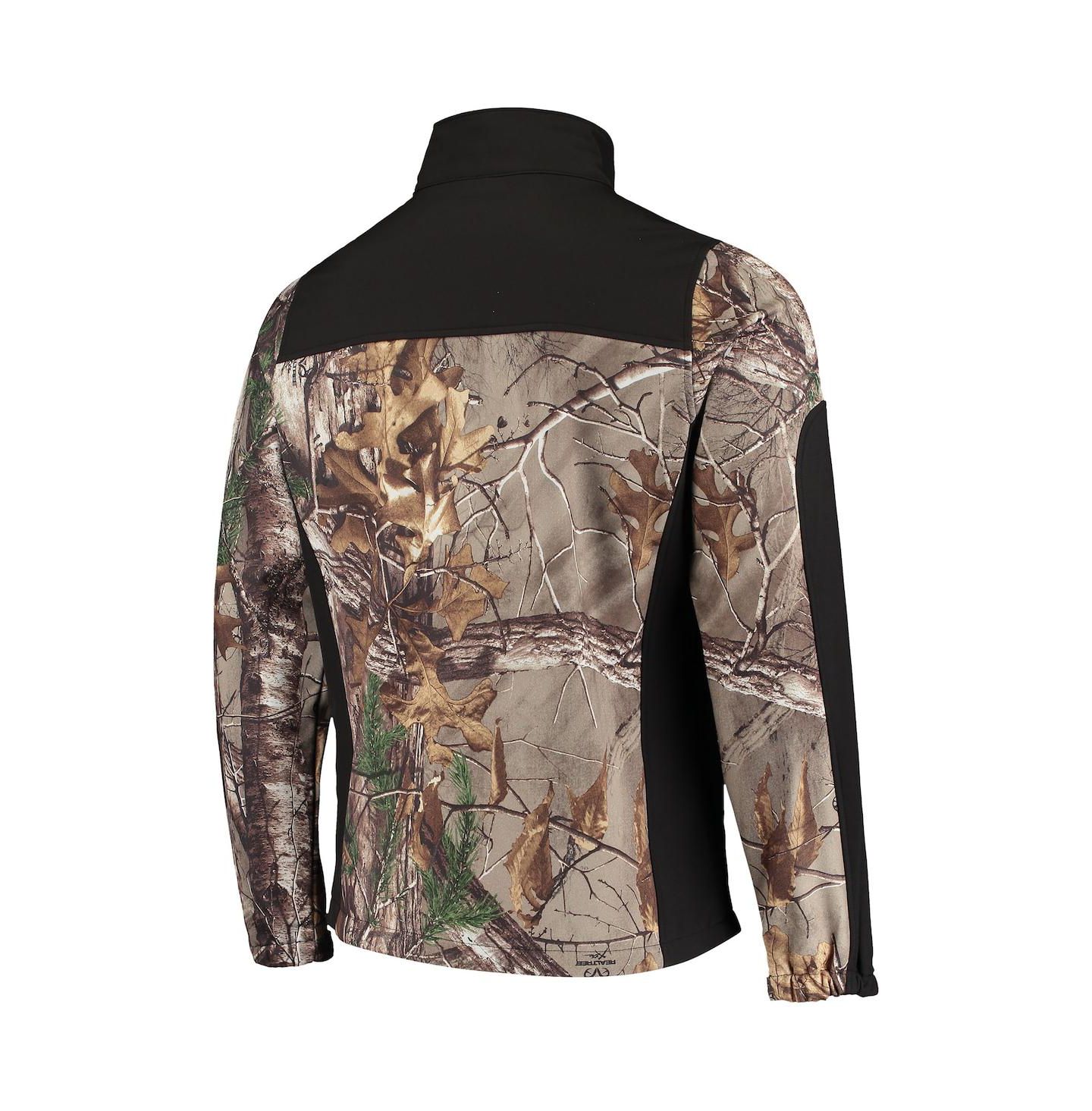 Мужская куртка Dunbrooke Realtree Camo and Black Cleveland Browns Circle Hunter Softshell Full-Zip — фото 4