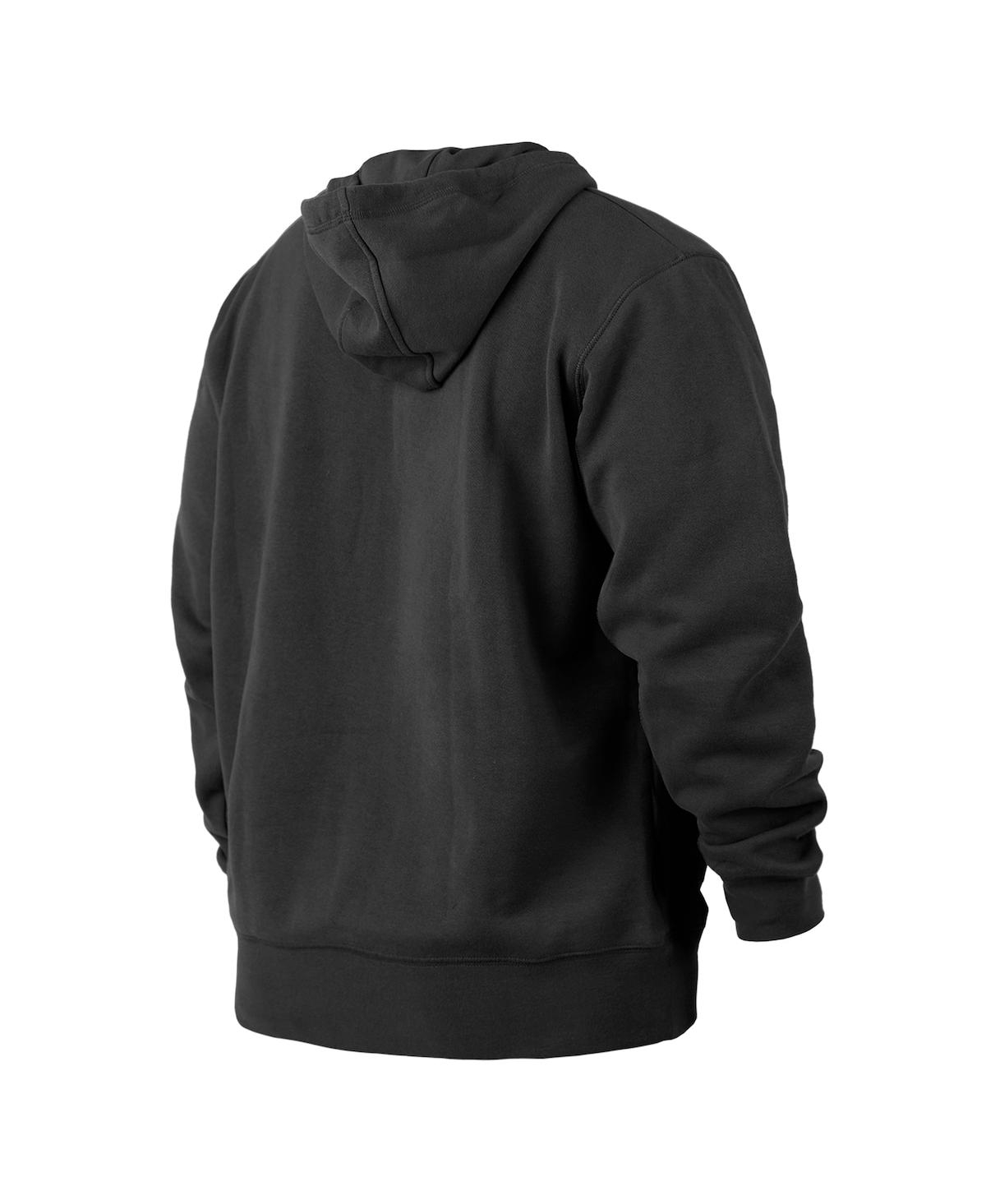 NEW ERA MEN'S NEW ERA BLACK UTAH JAZZ 2021/22 CITY EDITION BIG AND TALL PULLOVER HOODIE 