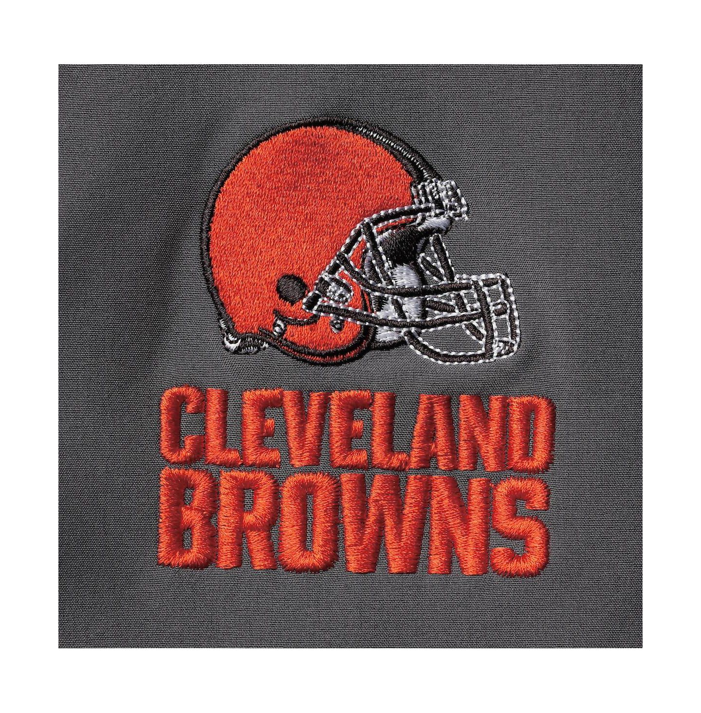 Мужская куртка Dunbrooke Charcoal Cleveland Browns Sonoma Softshell Full-Zip — фото 5
