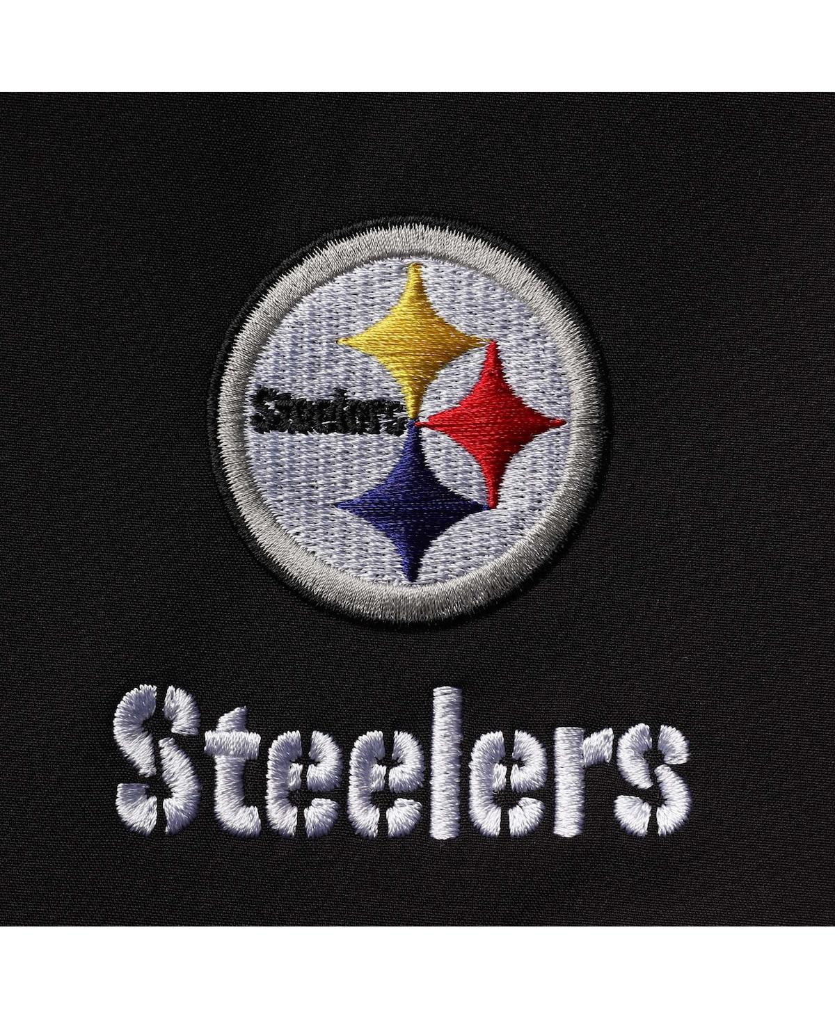Men's Dunbrookeand Black Pittsburgh Steelers Circle Hunter Softshell Full-Zip Jacket - Realtree Camo, Black