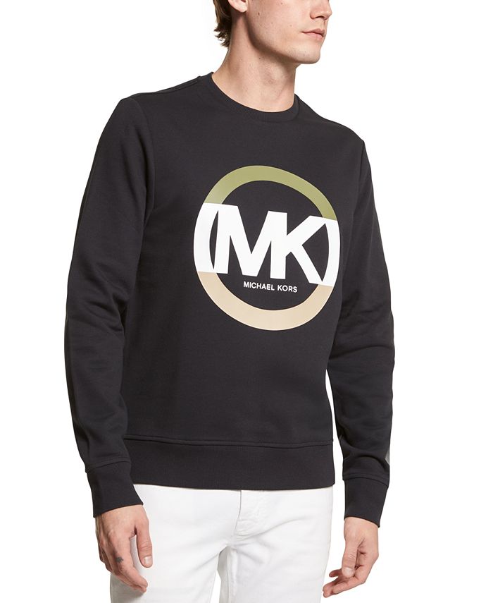 Michael Kors Men's Victory Logo-Print Sweatshirt & Reviews - Casual  Button-Down Shirts - Men - Macy's