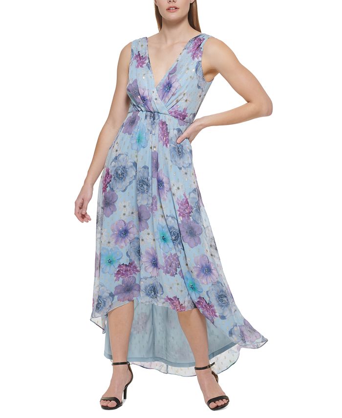 Jessica Howard Floral Print High Low Dress Macy s