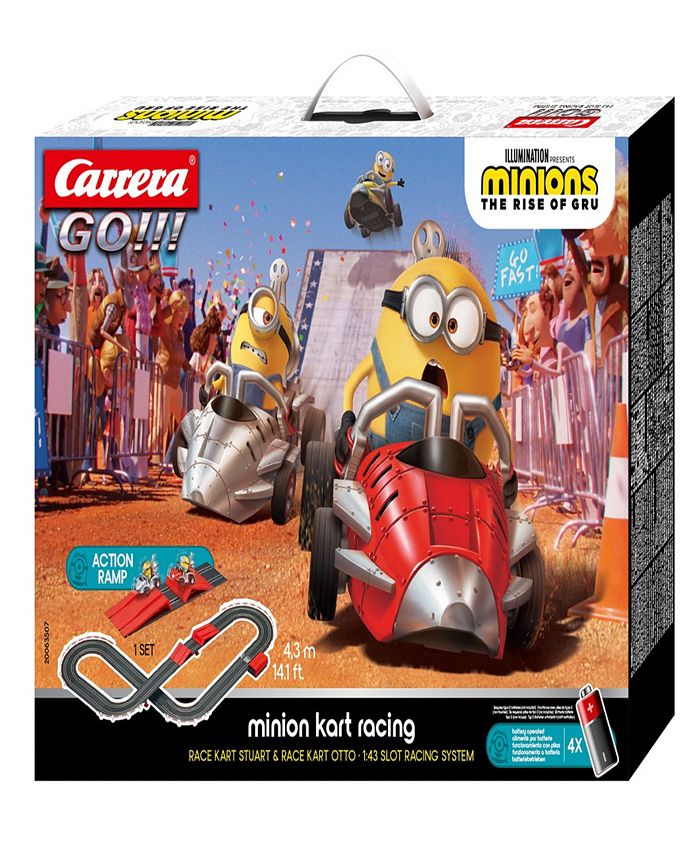 Carrera Go Battery Operated Minions Kart Racing Electric Powered Slot Car  Race Track with Jump Ramp Set & Reviews - All Toys - Macy's