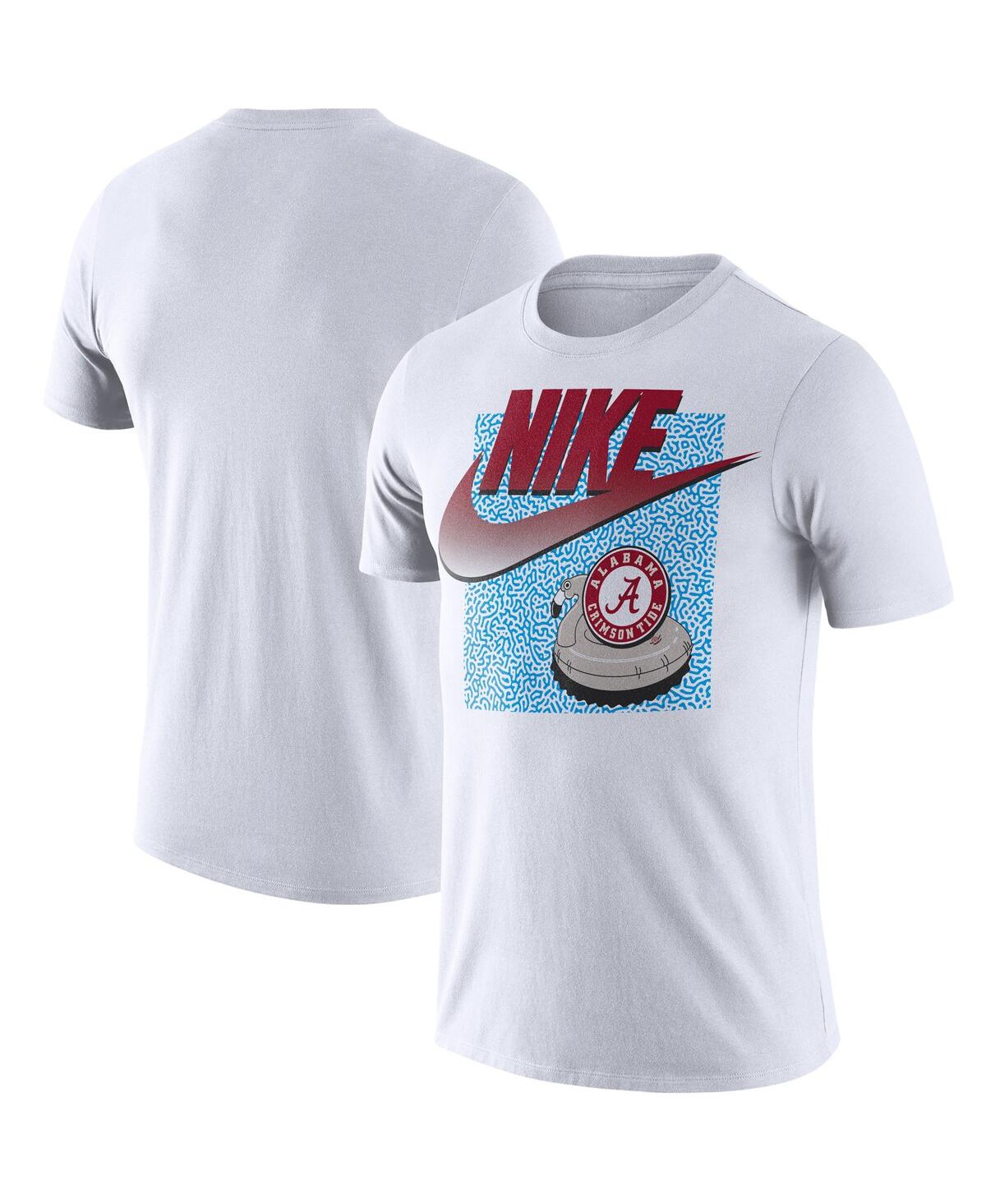 Men's NikeAlabama Crimson Tide Swoosh Spring Break T-shirt - White