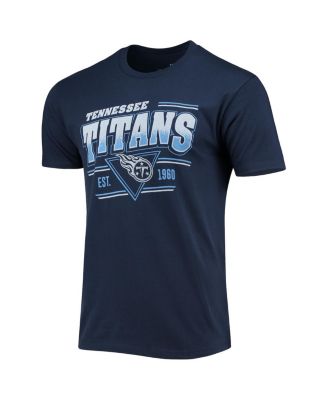 Men's Navy Tennessee Titans Throwback T-shirt
