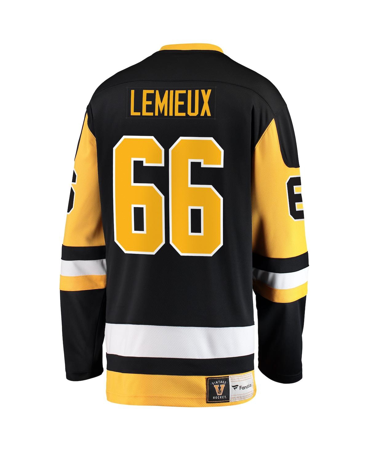 Men's Fanatics Mario LemieuxPittsburgh Penguins Premier Breakaway Retired Player Jersey - Black