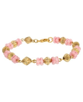 Women's Flower Bead Bracelet