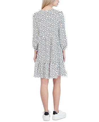 Sandra darren online polka dot dress