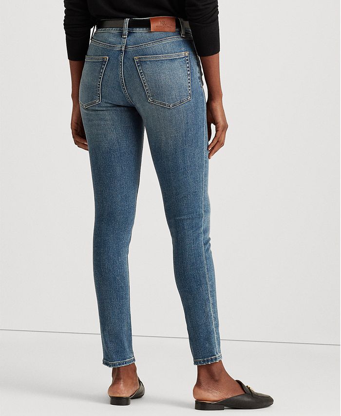 Lauren Ralph Lauren High-Rise Skinny Ankle Jeans & Reviews - Jeans ...